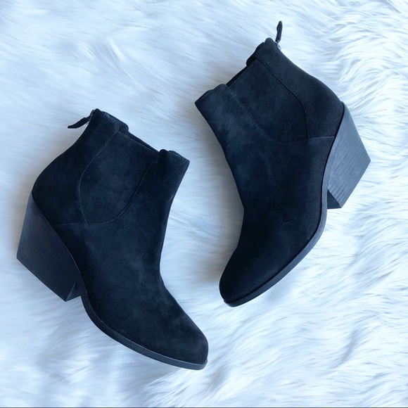 eileen fisher black booties